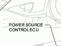 Starting System Components Diagram for 2008 Lexus IS350  3.5 V6 GAS