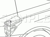 Horn and Wiper/Washer Components Diagram for 2008 Lexus IS350  3.5 V6 GAS