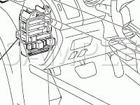 Instrument Panel Diagram for 2008 Lexus RX350  3.5 V6 GAS