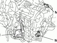 Underbody Components Diagram for 2008 Lexus RX400H  3.3 V6 ELECTRIC/GAS