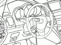 Front Body Components Diagram for 2008 Lexus RX400H  3.3 V6 ELECTRIC/GAS