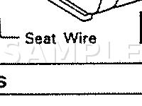 I/P Ground Locations Diagram for 1990 Lexus ES250  2.5 V6 GAS