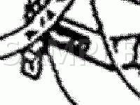Airbag System Components Diagram for 1992 Lexus LS400  4.0 V8 GAS