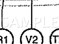 Engine Compartment Connector Locations, I6 Through W3 Diagram for 1997 Lexus LS400  4.0 V8 GAS