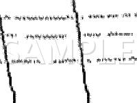 Engine Compartment Connector Locations, A1 Through G2 Diagram for 2000 Lexus LX470  4.7 V8 GAS