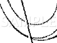 Passenger Compartment Connector Locations, M1 Through W8 Diagram for 1997 Lexus SC300  3.0 L6 GAS