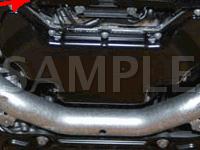 Underbody Components Diagram for 2008 MERCEDES-BENZ C300 4matic Luxury 3.0 V6 GAS