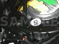 Steering Column Components Diagram for 2008 MERCEDES-BENZ E63 AMG  6.3 V8 GAS