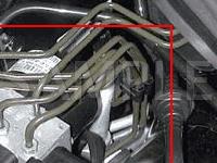 Engine Compartment, Left Front Diagram for 2004 MERCEDES-BENZ C240 4matic 2.6 V6 GAS