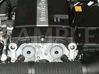 Engine Compartment, Left Rear Diagram for 2002 MERCEDES-BENZ C240  2.6 V6 GAS
