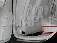 Interior, Under Left Rear Seat Diagram for 2002 MERCEDES-BENZ C240  2.6 V6 GAS