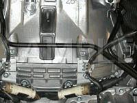 Underbody, Left Side of Automatic Transmission Diagram for 2001 MERCEDES-BENZ C240  2.6 V6 GAS