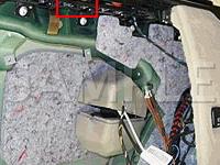 Cargo Area, Left Diagram for 2001 MERCEDES-BENZ C240  2.6 V6 GAS