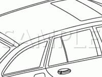 Trunk Lid, Center Diagram for 2001 MERCEDES-BENZ C240  2.6 V6 GAS