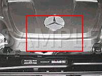 Engine Compartment, Front Diagram for 2003 MERCEDES-BENZ C240  2.6 V6 GAS