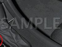 Center Console, Near Shift Lever Diagram for 2004 MERCEDES-BENZ C320  3.2 V6 GAS