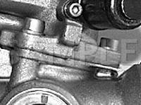 Engine Compartment, Left, On Power Steering Pump Diagram for 2005 MERCEDES-BENZ C320 4matic 3.2 V6 GAS
