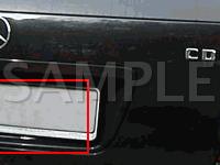 Tailgate Diagram for 2005 MERCEDES-BENZ C320 4matic 3.2 V6 GAS