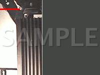 Left Side Of Trunk, Below Trunk Hinge Diagram for 2006 MERCEDES-BENZ CLK55 AMG  5.5 V8 GAS