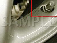 Left Rear Wheel Diagram for 2004 MERCEDES-BENZ CL500  5.0 V8 GAS