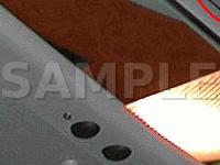 Interior Roof, Front Center Diagram for 2001 MERCEDES-BENZ CL500  5.0 V8 GAS
