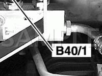 Engine Compartment Diagram for 2006 MERCEDES-BENZ CL500  5.0 V8 GAS