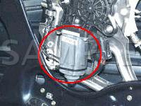 Right Front Door, Behind Panel Diagram for 2001 MERCEDES-BENZ CL500  5.0 V8 GAS
