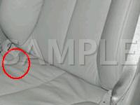 Left Front Seat Diagram for 2005 MERCEDES-BENZ CL500  5.0 V8 GAS