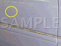 Right Front Door Diagram for 2003 MERCEDES-BENZ CL500  5.0 V8 GAS