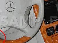 Cockpit, Near Steering Column Diagram for 2005 MERCEDES-BENZ CL55 AMG  5.5 V8 GAS