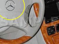 Cockpit, Inside Steering Wheel Diagram for 2002 MERCEDES-BENZ CL55 AMG 5.5 V8 GAS