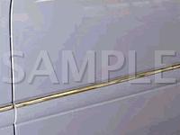 Interior, Left Front Doorsill Diagram for 2001 MERCEDES-BENZ CL55 AMG 5.5 V8 GAS