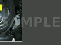 Engine Compartment Right Rear, In Control Module Box Diagram for 2001 MERCEDES-BENZ E430 4matic 4.3 V8 GAS