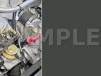 Front of Engine, Forward of Camshaft Diagram for 2001 MERCEDES-BENZ E430  4.3 V8 GAS