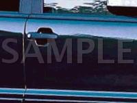 Rear Door Diagram for 2003 MERCEDES-BENZ ML320  3.2 V6 GAS