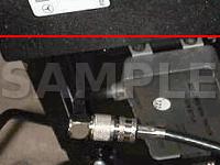 Interior, Under Right Front Seat Diagram for 2001 MERCEDES-BENZ ML55 AMG 5.5 V8 GAS