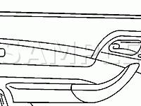 Left Front Door Diagram for 2001 MERCEDES-BENZ S430  4.3 V8 GAS