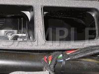 Center Console, Front Behind Dashboard Diagram for 2003 MERCEDES-BENZ S430  4.3 V8 GAS