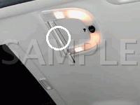 Interior Roof, Center Left Diagram for 2001 MERCEDES-BENZ S430  4.3 V8 GAS