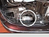 Exterior, Front Diagram for 2004 MERCEDES-BENZ S500  5.0 V8 GAS