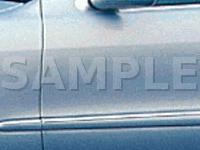 Rear Door Diagram for 2002 MERCEDES-BENZ S500  5.0 V8 GAS