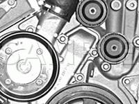 Engine Compartment Diagram for 2006 MERCEDES-BENZ S600  5.5 V12 GAS