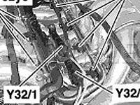 Engine, Between Cylinder Banks Diagram for 2004 MERCEDES-BENZ S600  5.5 V12 GAS