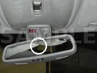 Interior Roof, Center Front Diagram for 2003 MERCEDES-BENZ S600  5.5 V12 GAS