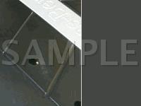 Center Rear Engine Compartment, Upper Left Firewall Diagram for 2003 MERCEDES-BENZ SLK320  3.2 V6 GAS