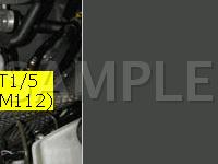 Left Cylinder Bank Diagram for 2004 MERCEDES-BENZ SLK320  3.2 V6 GAS