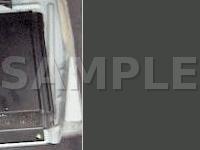 On Plate At Front Of Passenger's Footwell Diagram for 2003 MERCEDES-BENZ SLK320  3.2 V6 GAS