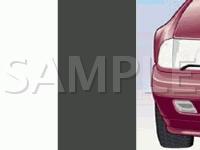 Vehicle, Front Diagram for 2006 MERCEDES-BENZ SL500  5.0 V8 GAS