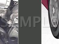 Behind Lower Right Front of Bumper Diagram for 2003 MERCEDES-BENZ SL500  5.0 V8 GAS