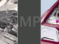 Front of Engine Compartment Diagram for 2001 MERCEDES-BENZ SL600  6.0 V12 GAS